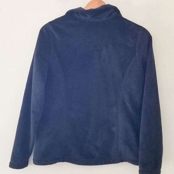 Lands End size 6-8 black 3/4 zip - Picture 2 of 4